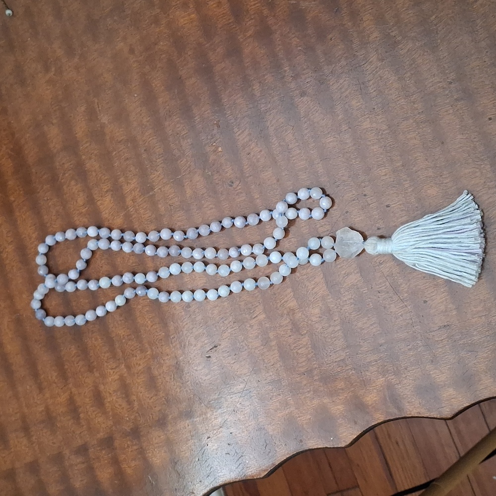 Agate mala prayer beads